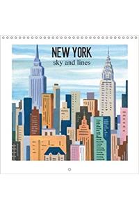 New York Sky and Lines 2018