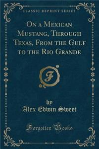 On a Mexican Mustang, Through Texas, from the Gulf to the Rio Grande (Classic Reprint)