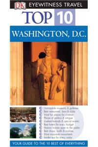 DK Eyewitness Top 10 Travel Guide: Washington DC