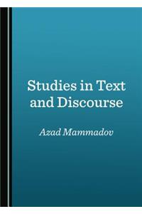 Studies in Text and Discourse