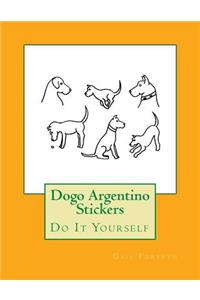 Dogo Argentino Stickers