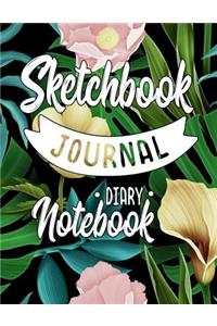 Sketchbook Journal Diary Notebook