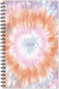 Tie Dye 6.5 X 8.5 Softcover Weekly Planner