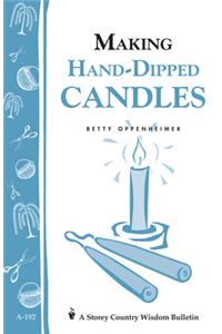 Making Hand-Dipped Candles