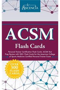 ACSM Personal Trainer Certification Flash Cards