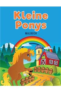 Kleine Ponys Malbuch