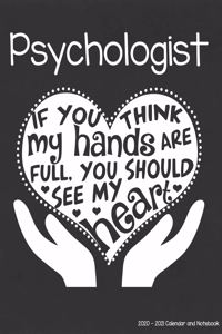 Psychologist 2020-2021 Calendar and Notebook