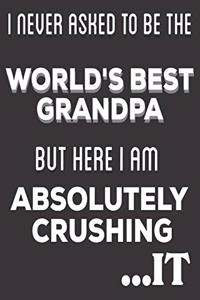 I Never Asked To Be The World's Best GrandPa But Here I am Absolutely Crushing It