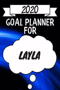 2020 Goal Planner For Layla