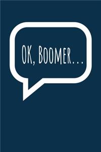 My Funny Boomer Notebook