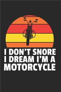 Motorrad Notizbuch