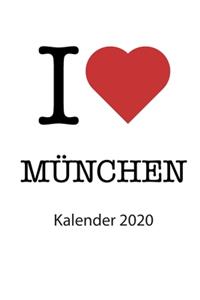 I love München Kalender 2020