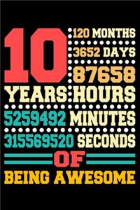 10 Years Of Being Awesome