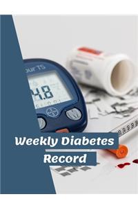 Weekly Diabetes Record