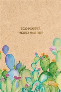 2020 Planner Weekly Monthly