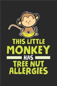 This Little Monkey has Tree Nut Allergies
