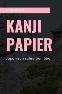 Schreibheft Kanji Papier Japanisch Schreiben Üben