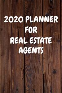 2020 Planner for Real Estate Agents