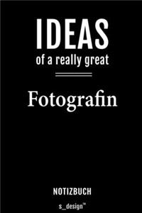 Notizbuch für Fotografen / Fotograf / Fotografin