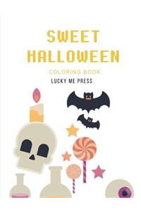 Sweet Halloween Coloring Book