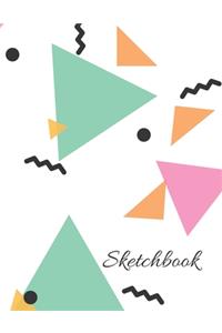 Sketchbook, Personalized Sketch Book for Sketching, Drawing or Doodling, Fancy Cover