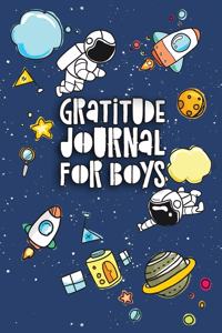 Good Days Start With Gratitude Journal - Gratitude Journal For Boys Space Theme - A 52 Weeks Guide to Cultivate an Attitude of Gratitude Size 7