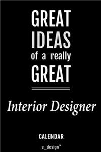 Calendar for Interior Designers / Interior Designer
