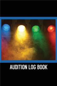 Audition Log Book