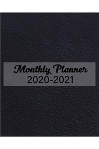 Monthly Planner 2020-2021