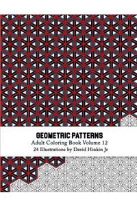 Geometric Patterns - Adult Coloring Book Vol. 12