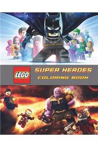 Lego Superheroes Coloring Book