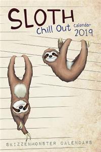 Chill Out Sloth Calendar 2019