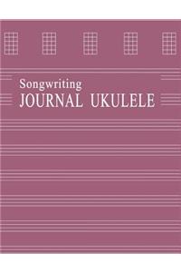 Songwriting Journal Ukulele