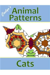 Caelyns Animal Patterns: Cats: Volume 2 (Caelyns Coloring Books)