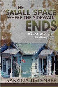 The Small Space Where The Sidewalk Ends