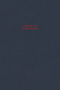 Cynthia Hawkins: Art Notes, Art