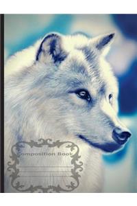 White Wolf Composition Notebook
