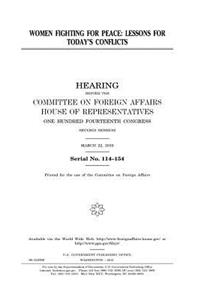 Women fighting for peace