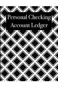 Personal Checking Account Ledger