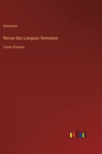 Revue des Langues Romanes