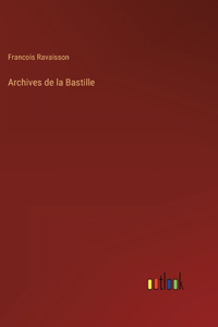 Archives de la Bastille