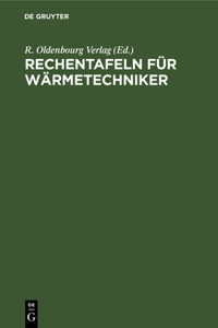 Rechentafeln Für Wärmetechniker
