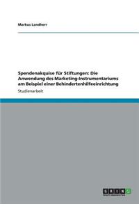 Spendenakquise für Stiftungen