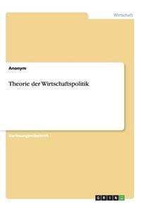 Theorie der Wirtschaftspolitik