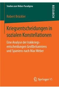 Kriegsentscheidungen in sozialen Konstellationen
