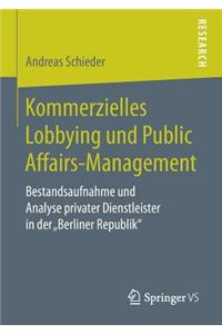 Kommerzielles Lobbying Und Public Affairs-Management