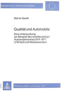 Qualitaet und Automobile