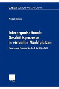 Interorganisationale Geschäftsprozesse in Virtuellen Marktplätzen