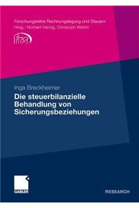 Die Steuerbilanzielle Behandlung Von Sicherungsbeziehungen