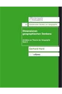 Dimensionen geographischen Denkens